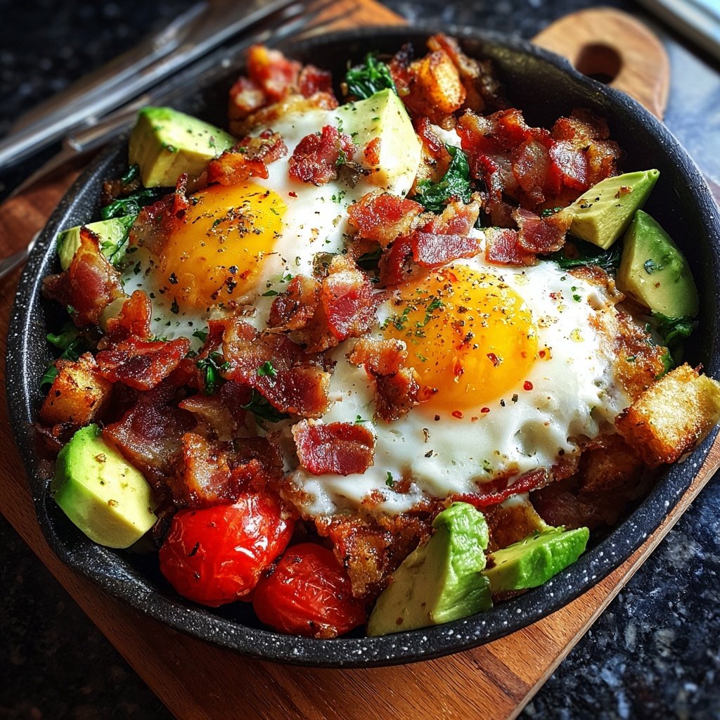 Keto Breakfast Skillet