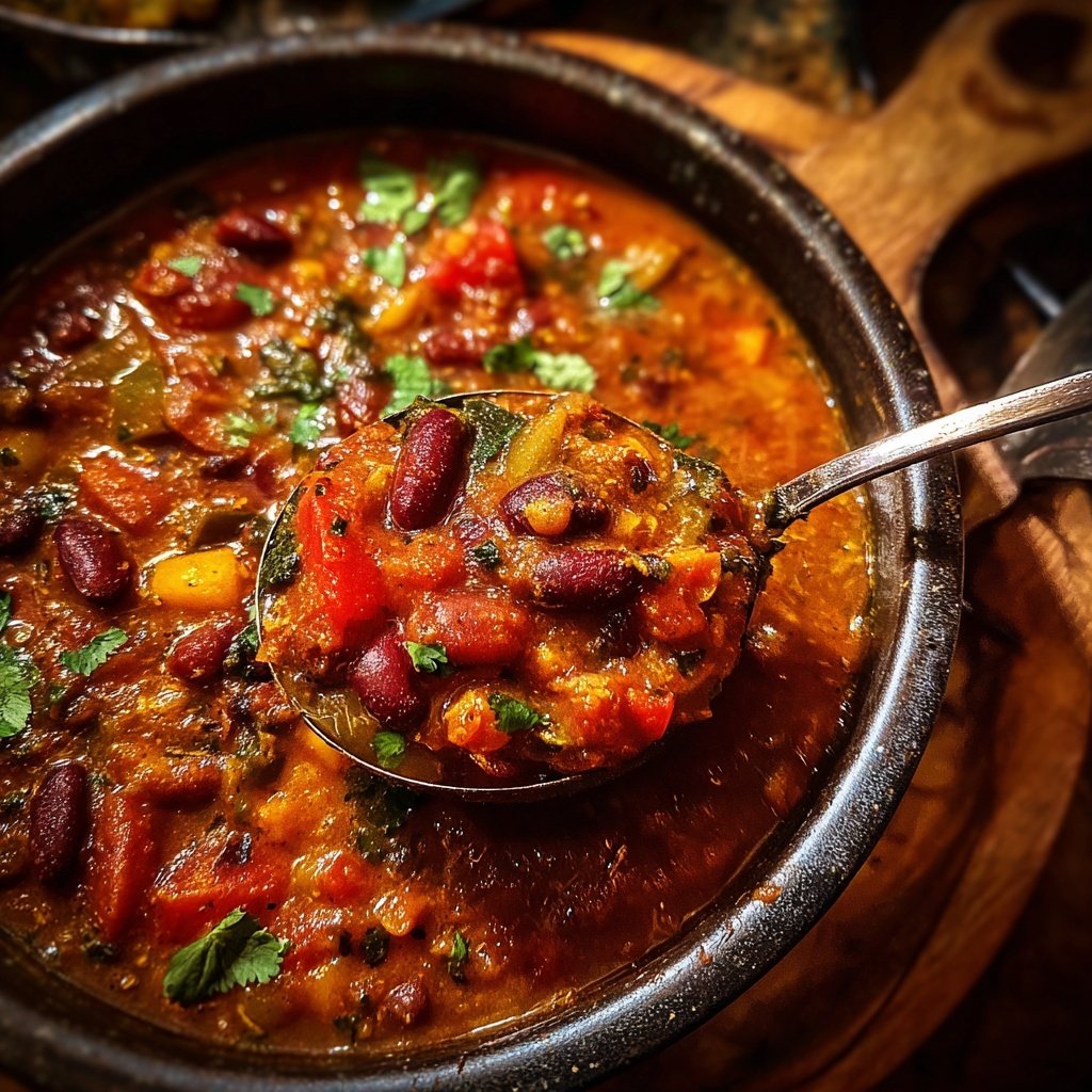 Healthy Crockpot Bean Stew