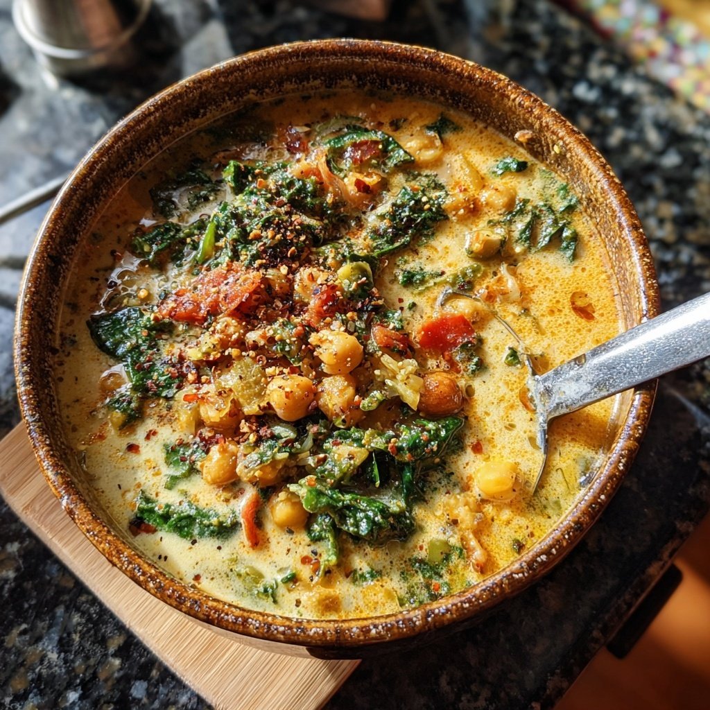 Mediterranean Chickpea Soup