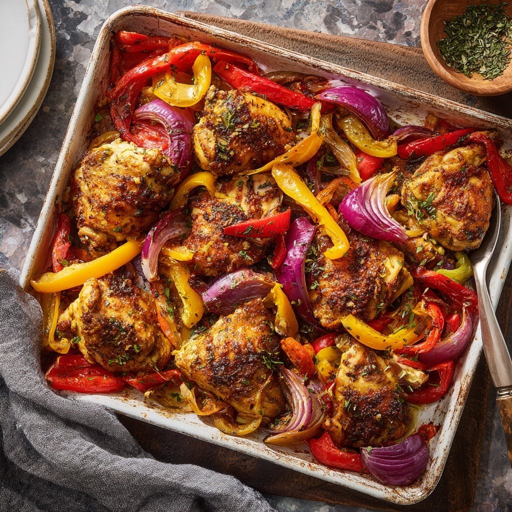 Greek Chicken Sheet Pan Dinner