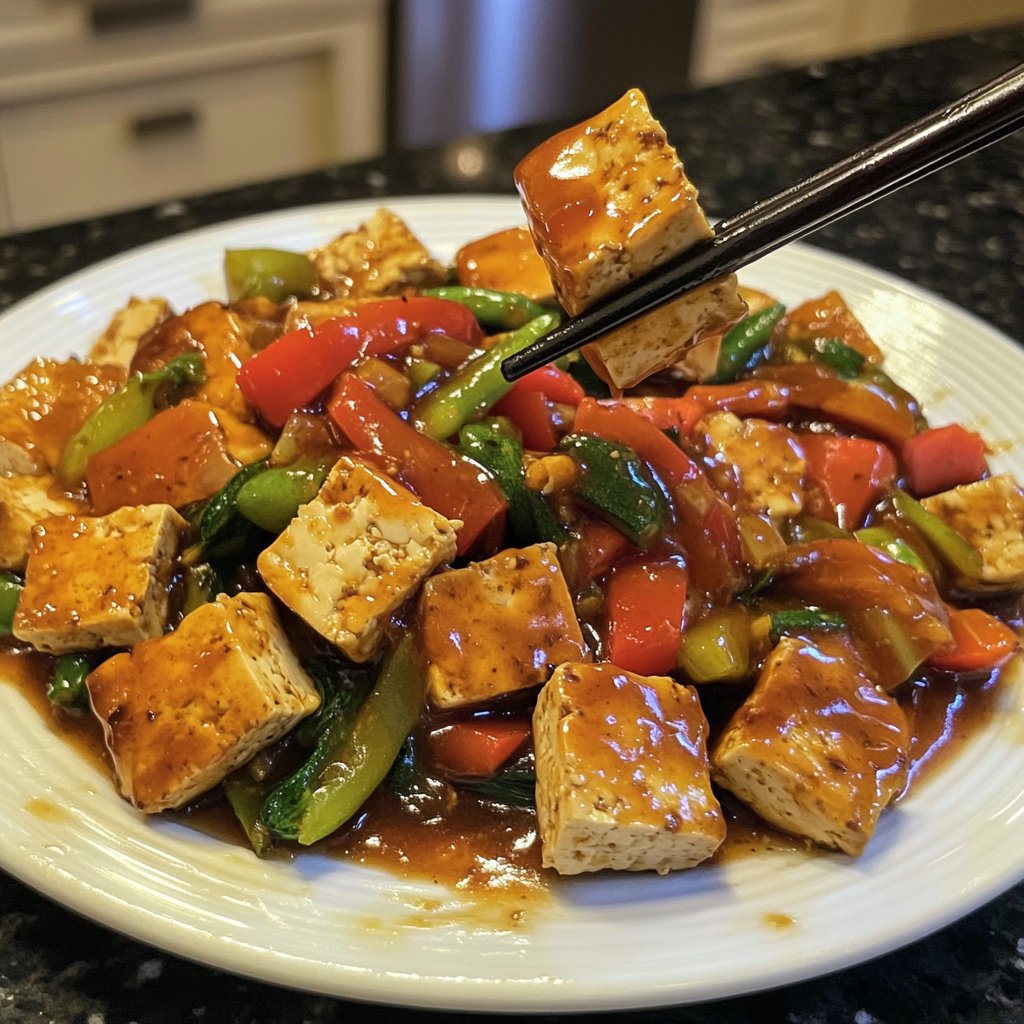 High Protein Tofu Stir Fry