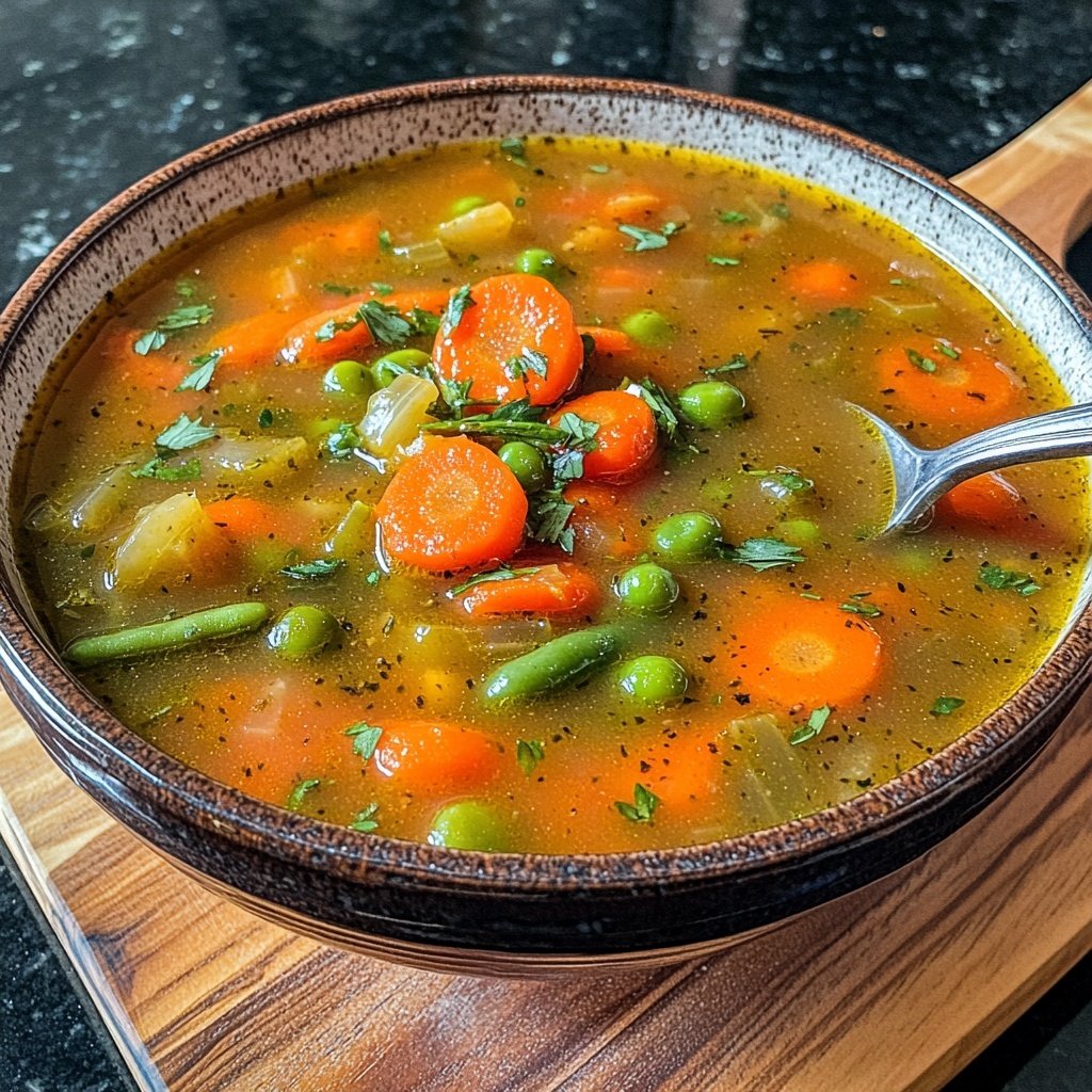 Quick Vegetable Soup Recipe
