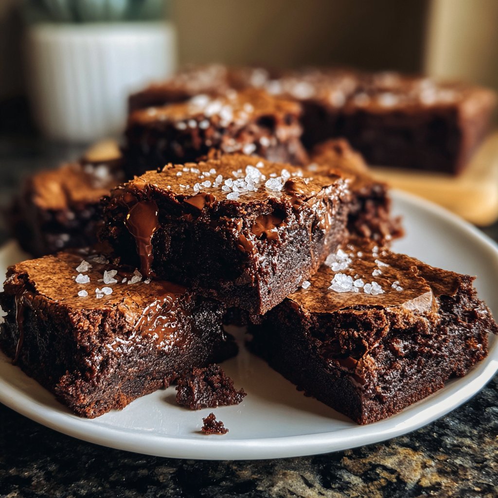 Super Bowl Desserts Fudge Brownie Squares