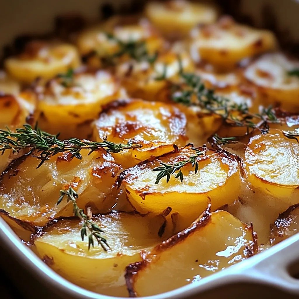 French Onion Potato Bake