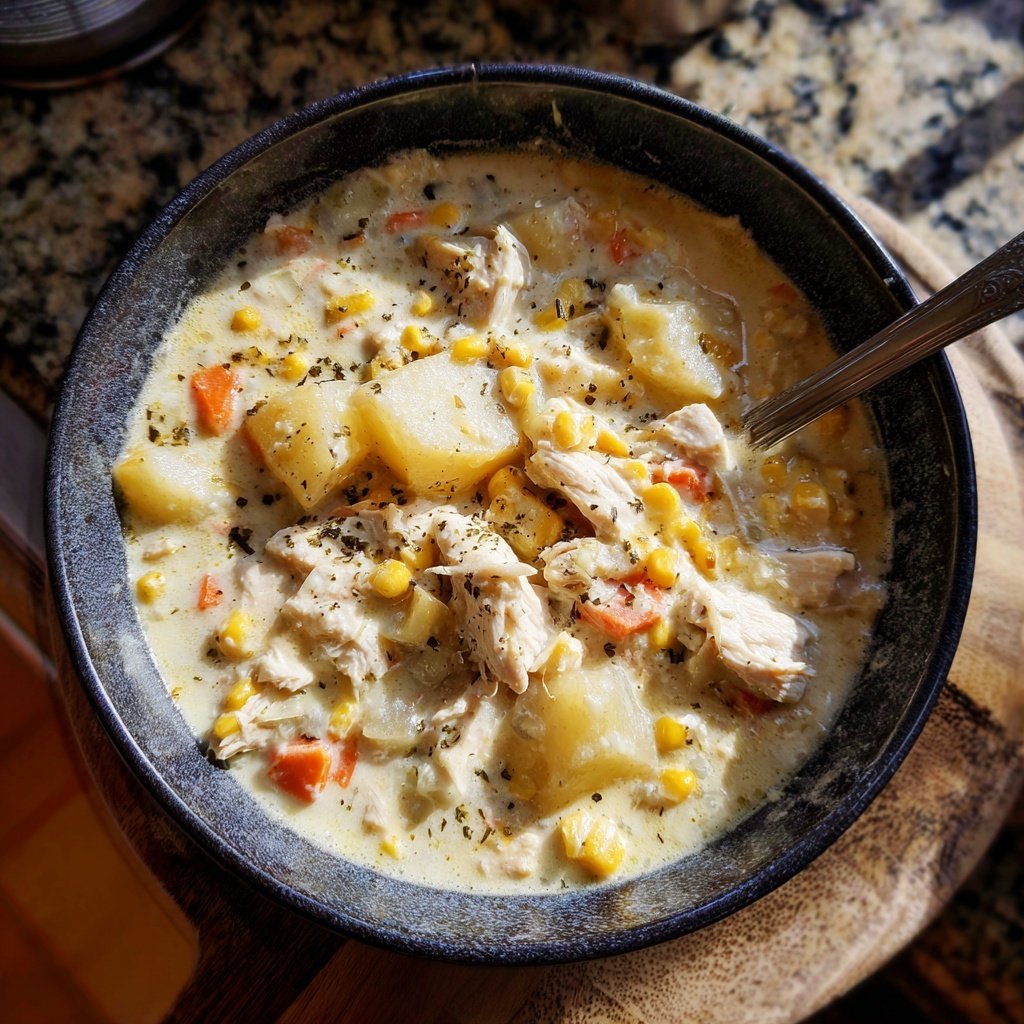 Creamy Potato Chicken Chowder