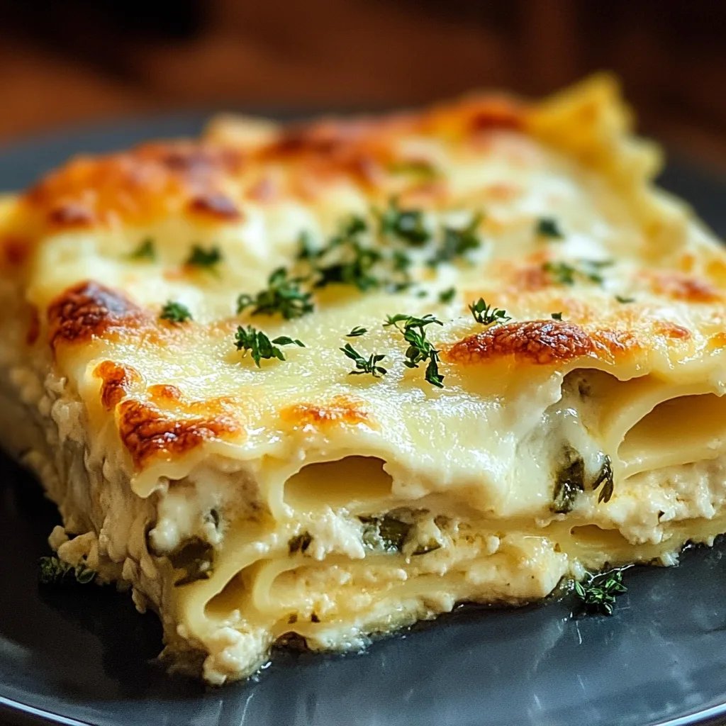 30-Minute Chicken Lasagna